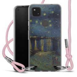 New Carry Case Transparent Stoff rosa/silber