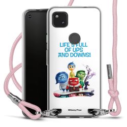 New Carry Case Transparent Stoff rosa/silber