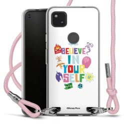 New Carry Case Transparent Stoff rosa/silber