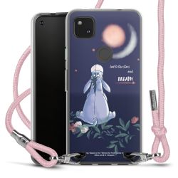 New Carry Case Transparent Stoff rosa/silber