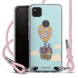 New Carry Case Transparent Stoff rosa/silber