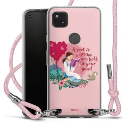 New Carry Case Transparent Stoff rosa/silber