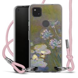 New Carry Case Transparent Stoff rosa/silber