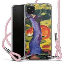 New Carry Case Transparent Stoff rosa/silber