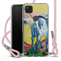 New Carry Case Transparent Stoff rosa/silber