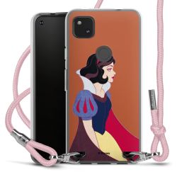 New Carry Case Transparent Stoff rosa/silber