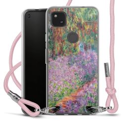 New Carry Case Transparent Stoff rosa/silber