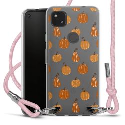 New Carry Case Transparent Stoff rosa/silber