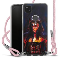 New Carry Case Transparent Stoff rosa/silber