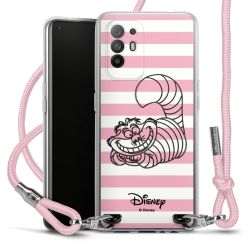 New Carry Case Transparent Stoff rosa/silber