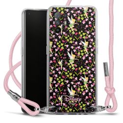 New Carry Case Transparent Stoff rosa/silber