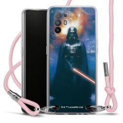 New Carry Case Transparent Stoff rosa/silber