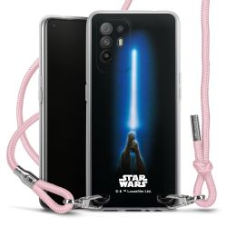 New Carry Case Transparent Stoff rosa/silber