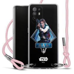 New Carry Case Transparent Stoff rosa/silber