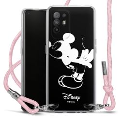 New Carry Case Transparent Stoff rosa/silber