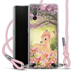 New Carry Case Transparent Stoff rosa/silber