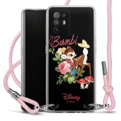 New Carry Case Transparent Stoff rosa/silber