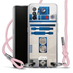 New Carry Case Transparent Stoff rosa/silber