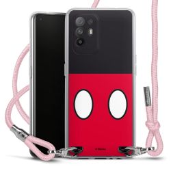 New Carry Case Transparent Stoff rosa/silber