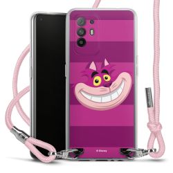 New Carry Case Transparent Stoff rosa/silber