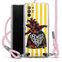 New Carry Case Transparent Stoff rosa/silber