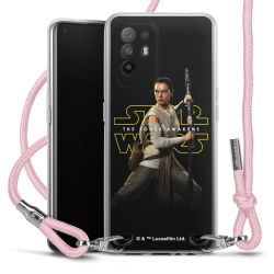 New Carry Case Transparent Stoff rosa/silber