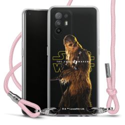 New Carry Case Transparent Stoff rosa/silber