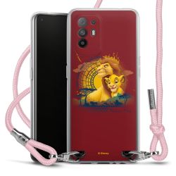 New Carry Case Transparent Stoff rosa/silber