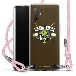 New Carry Case Transparent Stoff rosa/silber