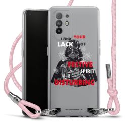 New Carry Case Transparent Stoff rosa/silber