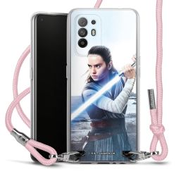 New Carry Case Transparent Stoff rosa/silber