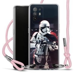 New Carry Case Transparent Stoff rosa/silber