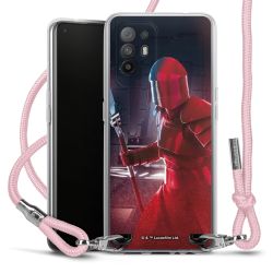 New Carry Case Transparent Stoff rosa/silber