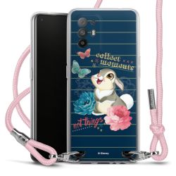 New Carry Case Transparent Stoff rosa/silber