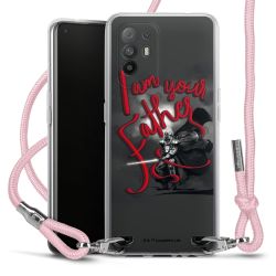 New Carry Case Transparent Stoff rosa/silber