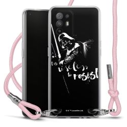 New Carry Case Transparent Stoff rosa/silber