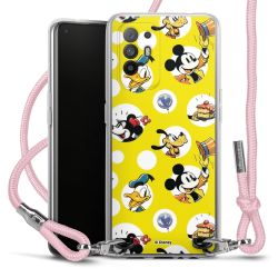 New Carry Case Transparent Stoff rosa/silber