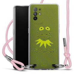 New Carry Case Transparent Stoff rosa/silber