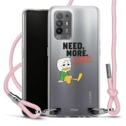 New Carry Case Transparent Stoff rosa/silber