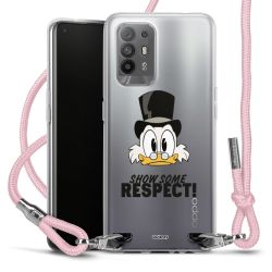 New Carry Case Transparent Stoff rosa/silber