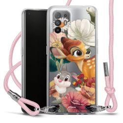 New Carry Case Transparent Stoff rosa/silber