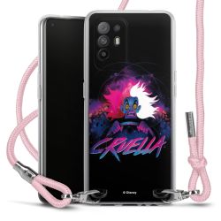 New Carry Case Transparent Stoff rosa/silber