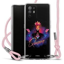 New Carry Case Transparent Stoff rosa/silber