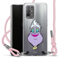 New Carry Case Transparent Stoff rosa/silber