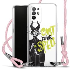 New Carry Case Transparent Stoff rosa/silber