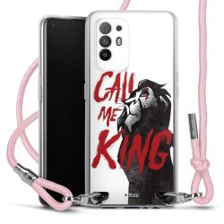 New Carry Case Transparent Stoff rosa/silber