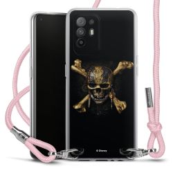 New Carry Case Transparent Stoff rosa/silber