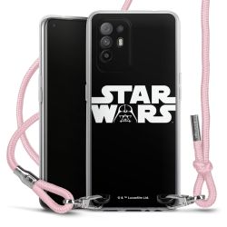 New Carry Case Transparent Stoff rosa/silber