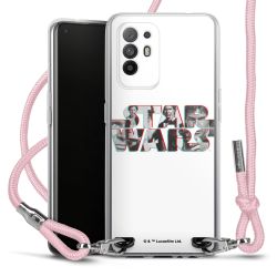 New Carry Case Transparent Stoff rosa/silber