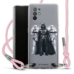 New Carry Case Transparent Stoff rosa/silber